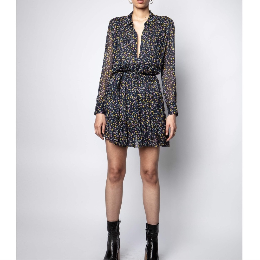 ⭐️NWT Zadig & Voltaire Star Print Dress